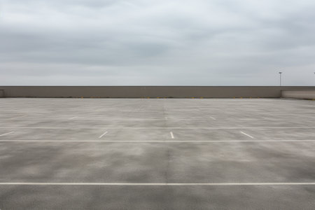 Untapped Potential: Transforming an Empty Parking Lot into an Advertising Gemの素材