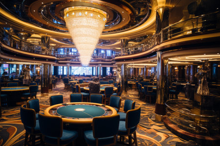 Captivating Glitz and Glamour: A Sneak Peek into the Grand Casino and Gaming Tables Aboard MSC Grandの素材