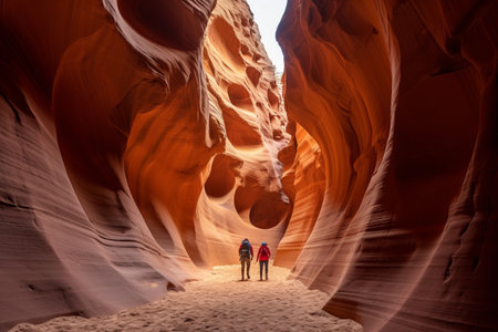 Exploring Utah's Enchanting Escalante Slot Canyons: A Desert Adventureの素材