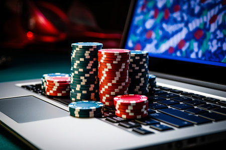 The Thrilling World of Online Gambling: Unveiling the Allure of Online Casinos and Poker Chips Onlinの素材