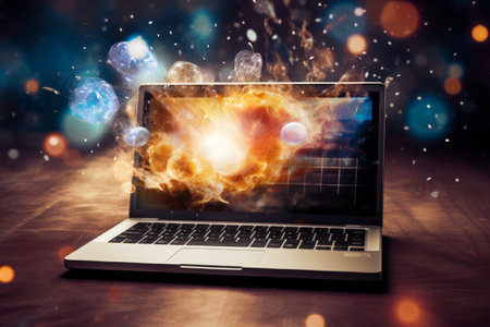 The Thrilling Wager: Conquering Online Sports Gambling on Laptopの素材