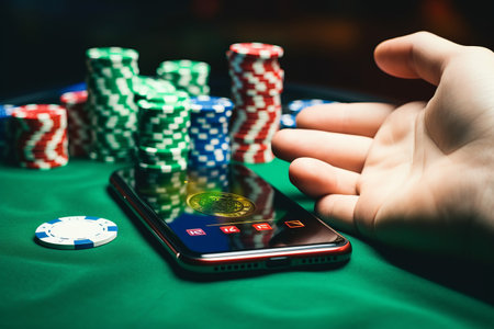 The Allure of Mobile Gambling: Exploring the Thrills of Online Casinos and Pokerの素材