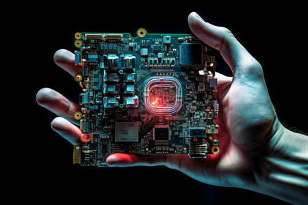 Precision Engineering: Linking the Processor to the Motherboard with Expert Handsの素材