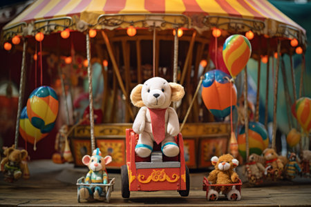 Carnival Whims: An Irresistible Fairground Attraction for Stuffed Toy Loversの素材