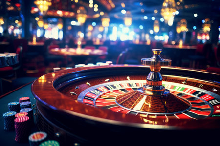 Inside the Dazzling World of Casinos: Exploring Roulette, Slot Machines, Poker, Blackjack, Betting,の素材