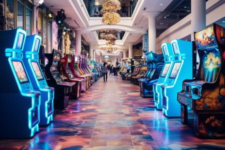 Captivating Arcade Fun at Kyiv Trade Center: Kids Discover Thrilling Slot Machinesの素材