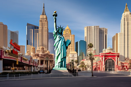 Exploring the Eclectic Charm of New York-New York Hotel & Casino in Las Vegas: Captivating Moments from February 14, 2013の素材