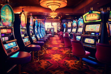 Feeling Lucky? Step Up to Our Casino's Hot Slot Machine!の素材