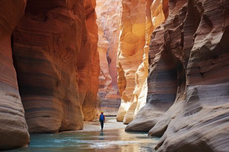 The Vibrant Journey: Exploring Egypt's Colorful Canyonの素材