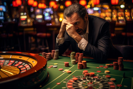 High Stakes: The Unfortunate Tale of a Man Haunted by Casino Lossesの素材