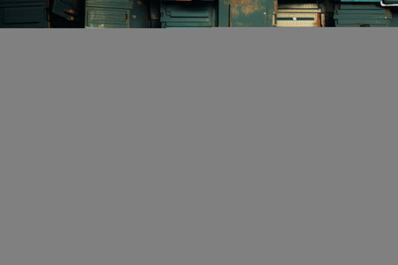 Exploring the Forgotten Treasure Chest: Unveiling the Beauty of Memory Slots as a Background or Textの素材