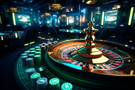 Revolutionizing the Casino Experience: Modern and Futuristic Roulette Unveiledの素材