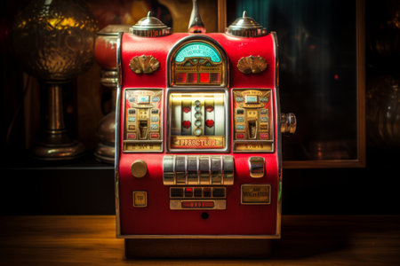 Vintage Slot Machine: A Glorious Relic from the Pastの素材