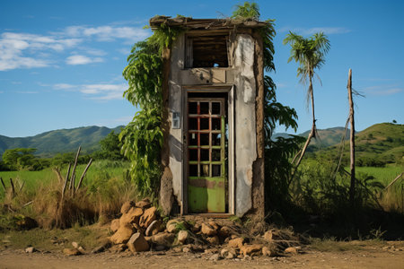 Rediscovering the Forgotten: The Old Public Phone Booths of Madagascarの素材