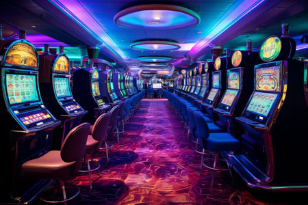 Fortune-Filled Seas: Unveiling the Glitz and Glamour of Cruising Casino Slot Machines in the Pacificの素材