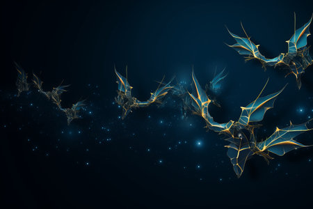 Unleashing the Abstract Flying Dragons of Artificial Intelligence: A Technological Journey through Nの素材