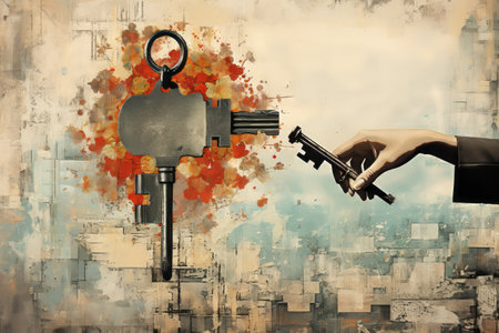 Unlocking Imagination: The Intricate Art of Collageの素材