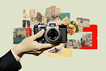 In Focus: Capturing the Essence of Contemporary Art Collageの素材