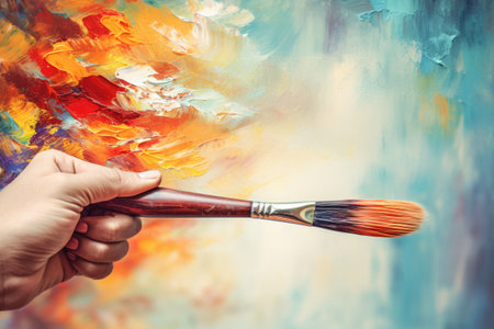 Unleashing the Soul of Art: The Creative Power of the Artist's Handの素材