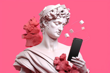 The Digital Paradox: Exploring the Intersection of Art, Social Media Addiction, and Modern Lifestyleの素材