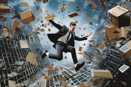 Breaking Boundaries: The Dynamic Leap of a Young Manager Defying Timeの素材