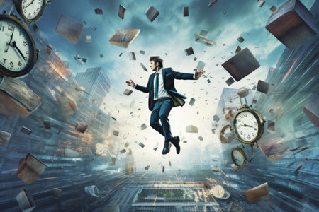 Breaking Boundaries: Dynamic Leap into the Financial Future - Exploring the Intersection of Contempoの素材