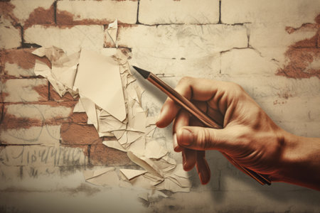 The Artistic Journey: Exploring Boundless Creativity through a Contemporary Art Collageの素材