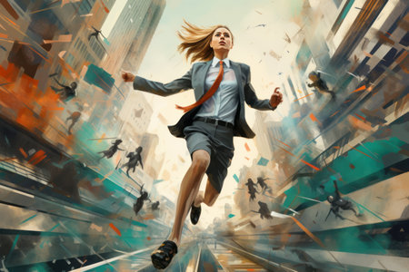 Breaking Barriers: Exploring Contemporary Art Collage as an Expression of Career Development and Proの素材