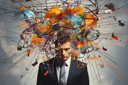 Unraveling Success: The Art of Brainstorming and Enterprise in Contemporary Business Collageの素材