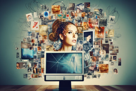 Creative Solutions: Empowering the Future of Work with Contemporary Art Collageの素材