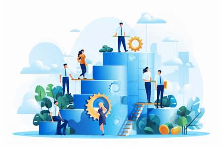 Unlocking Success: The Power of Creative Design, Teamwork, Analytics, and Career Development in Busiの素材