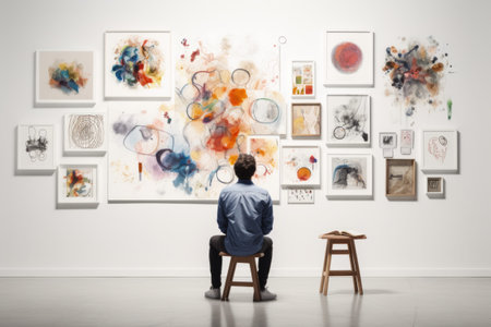 Serene Retreat: An Artistic Oasis Unfolds at the Galleryの素材