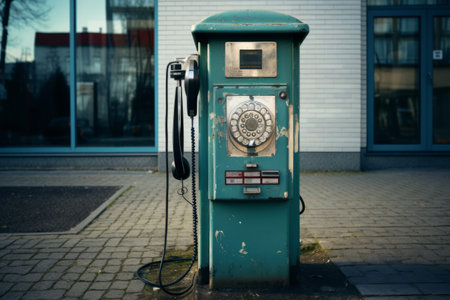 Revolutionizing Public Communication: The Street's Own Public Telephone Machineの素材