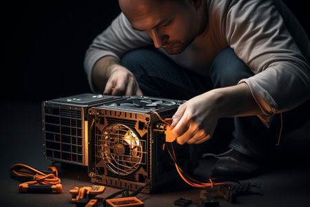 Revitalizing Your PC's Power Supply: Expert Repair and Cleaning Guideの素材