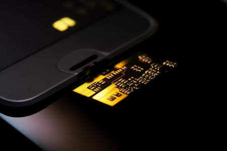 Exploring the Intricacies of SIM Card Slots, Camera, and Mobile Phone Light: A Close-Up Analysisの素材
