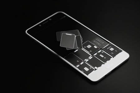 Versatile Smartphone: A Multifunctional Device with Expandable Storage and Dual SIM Slotsの素材