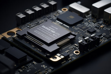 Advancements in Personal Computing: Integrating SSD and Communication Module on the Motherboardの素材