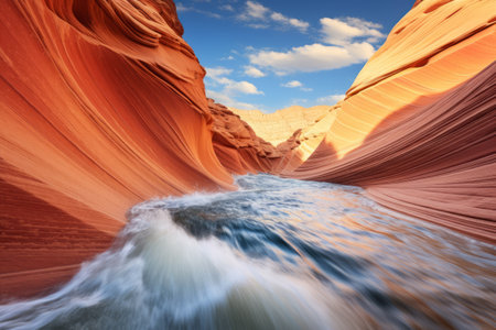 Cascading into Adventure: Exploring the Enigmatic Waters of The Waves Canyonの素材