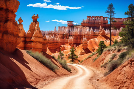 Bryce Canyon Beauty: Exploring Trails and Hoodoos in Utah's Majestic Landscapeの素材