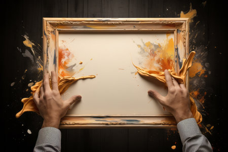 Brushing Life into Art: A Fusion of 3D Photo Collage and Hand-Held Masterpiecesの素材
