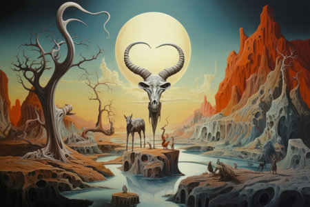 Exploring Creativity: The Passion for Painting at Art Schoolの素材