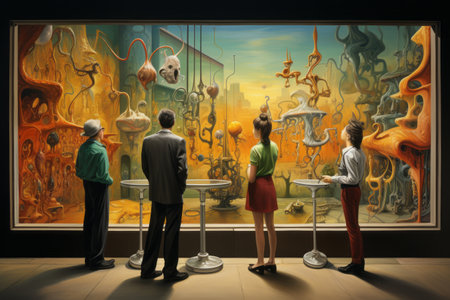 A Profound Encounter: Conversations Unveiling the Beauty of Art at the Galleryの素材