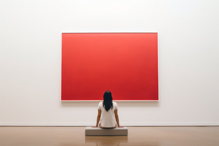 Meditative Moments: Exploring the Void through Contemporary Artの素材