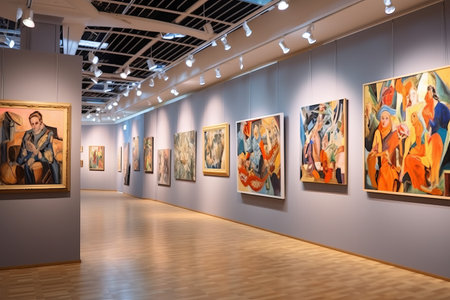 Captivating Contrast: The Blend of Modern and Soviet Art at Yekaterinburg's Art Gallery Exhibitionの素材