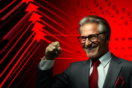 A Visionary Journey: The Sublime Success of an Accomplished Business Mavenの素材