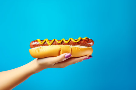 Spicing up Your Taste Buds: Vibrant Chili Pepper Hotdog â A Fiery Twist!の素材