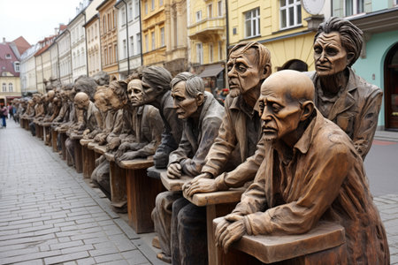 The Captivating Sculptures of Lviv's Market Square: A Must-See Attraction Drawing Global Visitorsの素材