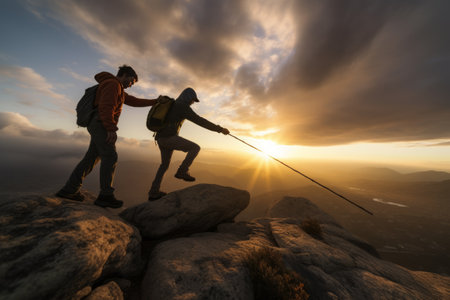 Bound Together: The Journey of Two Fearless Male Touristsの素材