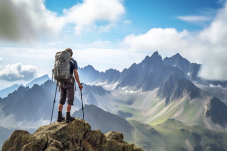 Ascendancy Unveiled: A Hiker's Journey to Pyre_99's Hourgade Peakの素材