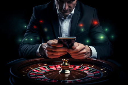Mobile Man: Exploring the World of Online Casinos on the Go!の素材